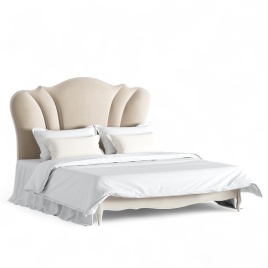 Кровать с мягким изголовьем 180*200